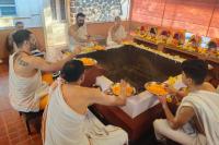 Sharadiya Navaratri 2020 Day 2 (18.10.2020) - Karla - Samuhika Durga homa on behalf of KDPT and 5 yajmana-s